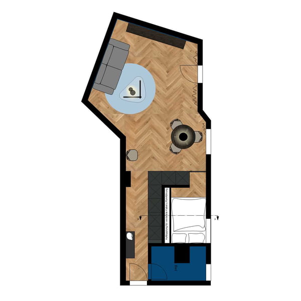 Grundriss Micro Apartment