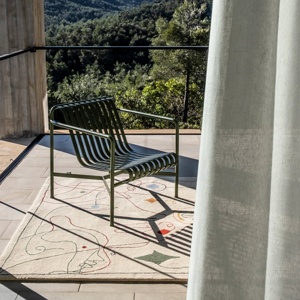 Silhouette Outdoor-Teppich von nanimarquina