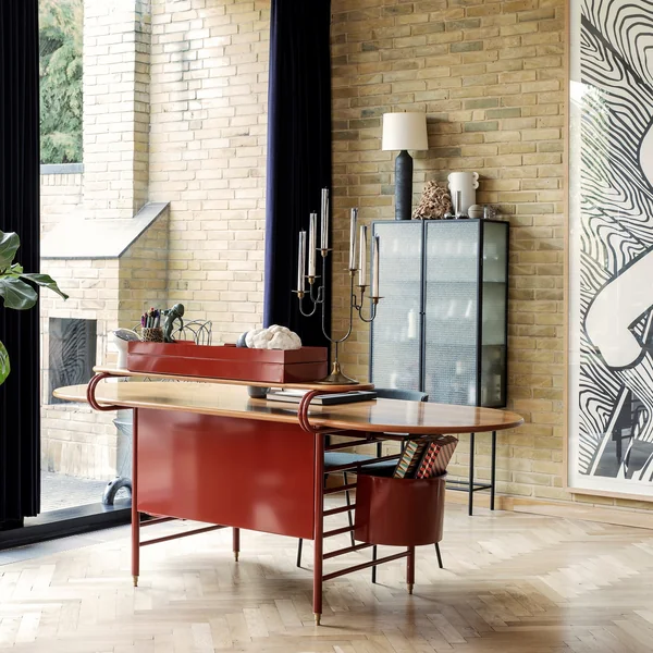 ferm Living - Haze Vitrine, schwarz