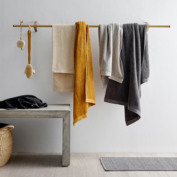 Die Comfort Handtücher von Södahl sind minimalistisch, nachhaltig und gemütlich