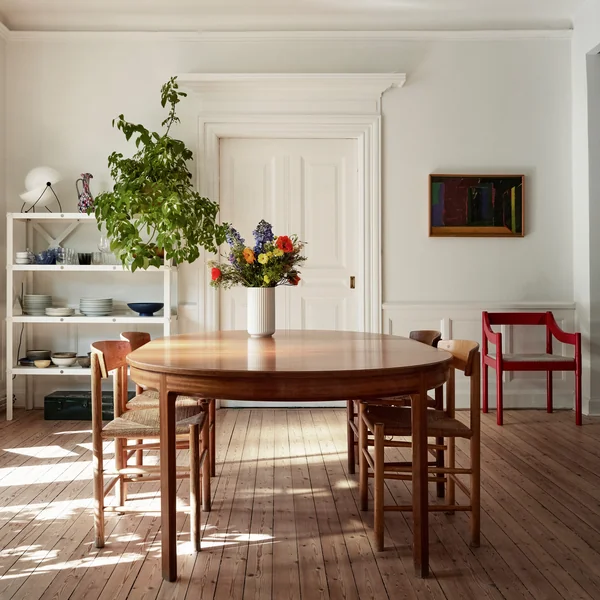 Fritz Hansen - Carimate Armlehnstuhl, rot