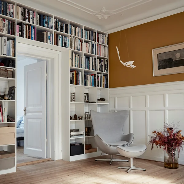 Fritz Hansen - Egg Chair, hellgrau