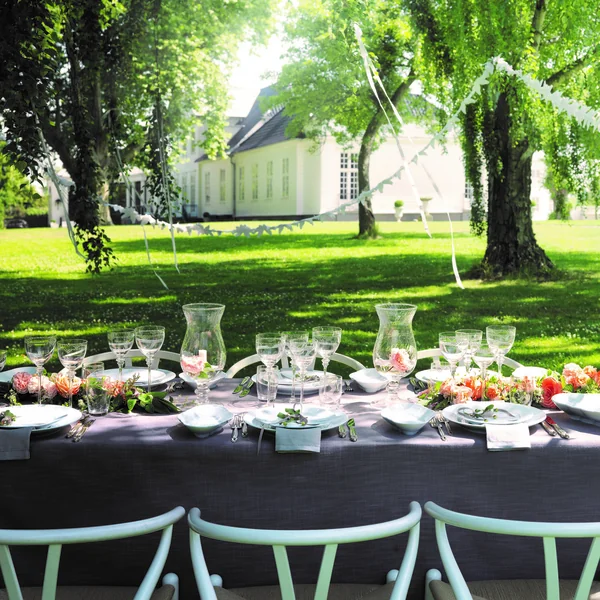 Weiss Gerippt Teller flach von Royal Copenhagen, Gartenhochzeit