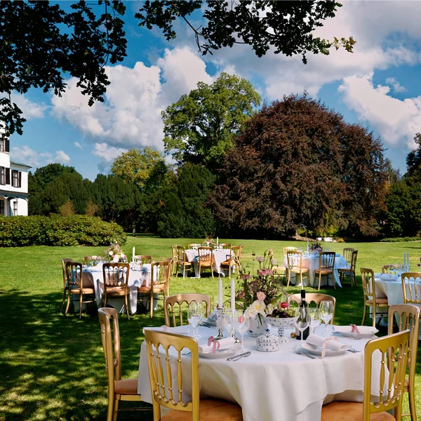 Weiss Gerippt Teller flach von Royal Copenhagen, Gartenhochzeit