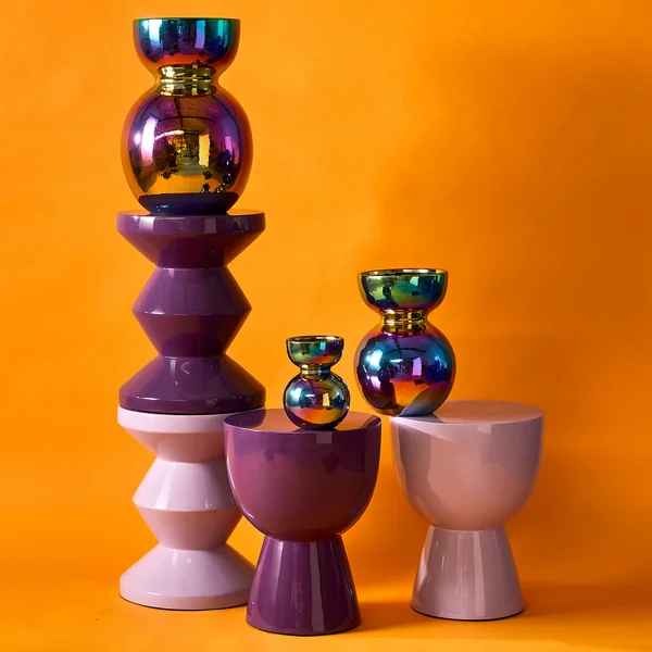Pols Potten - Boolb Vase, mehrfarbig - Tip Tap Hocker