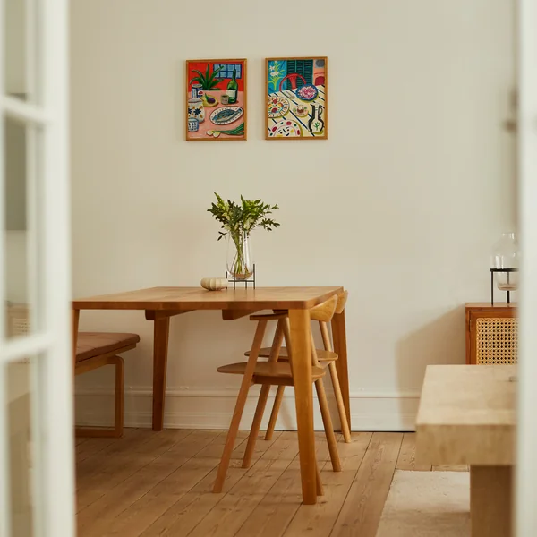 Composition with Fish Poster von Paper Collective 