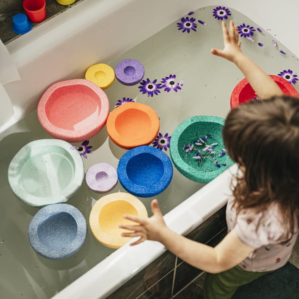 Die wasserfesten Stapelsteine 